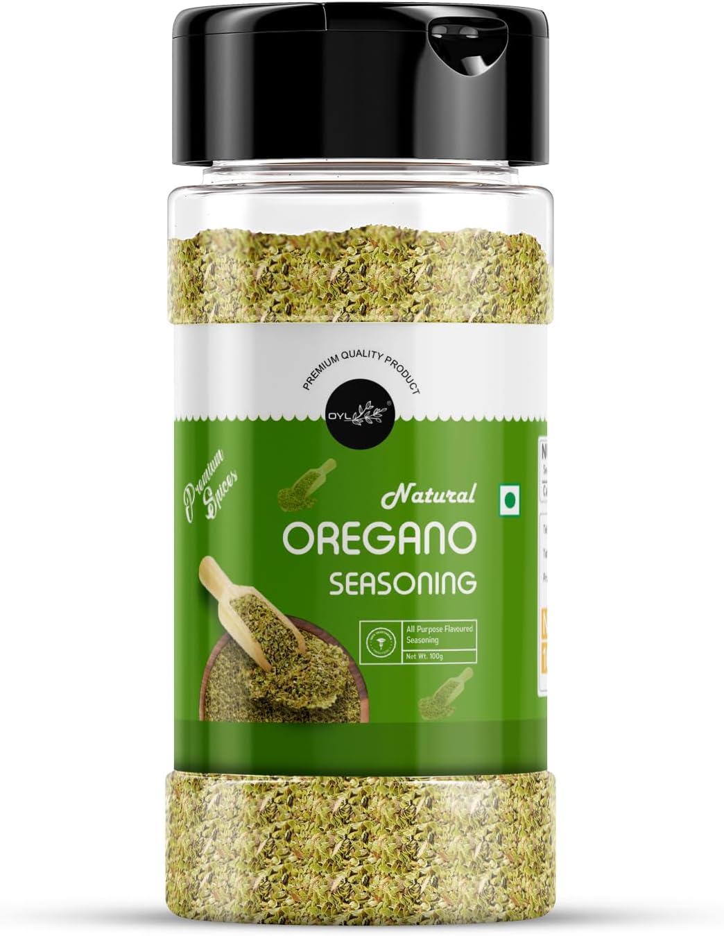 Oregano seasoning For Pizza, Pasta, Maggi/Italian Herbs and Seasoning/No Preservatives (100% Natural) - 65g