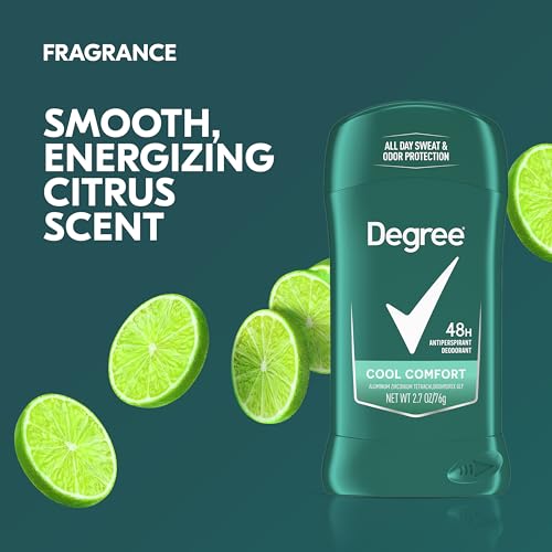 Degree Men Anti-Perspirant & Deodorant With Aloe, Cool Comfort For Sensitive Skin 2.7Oz. (Pack Of 6) - Image 4