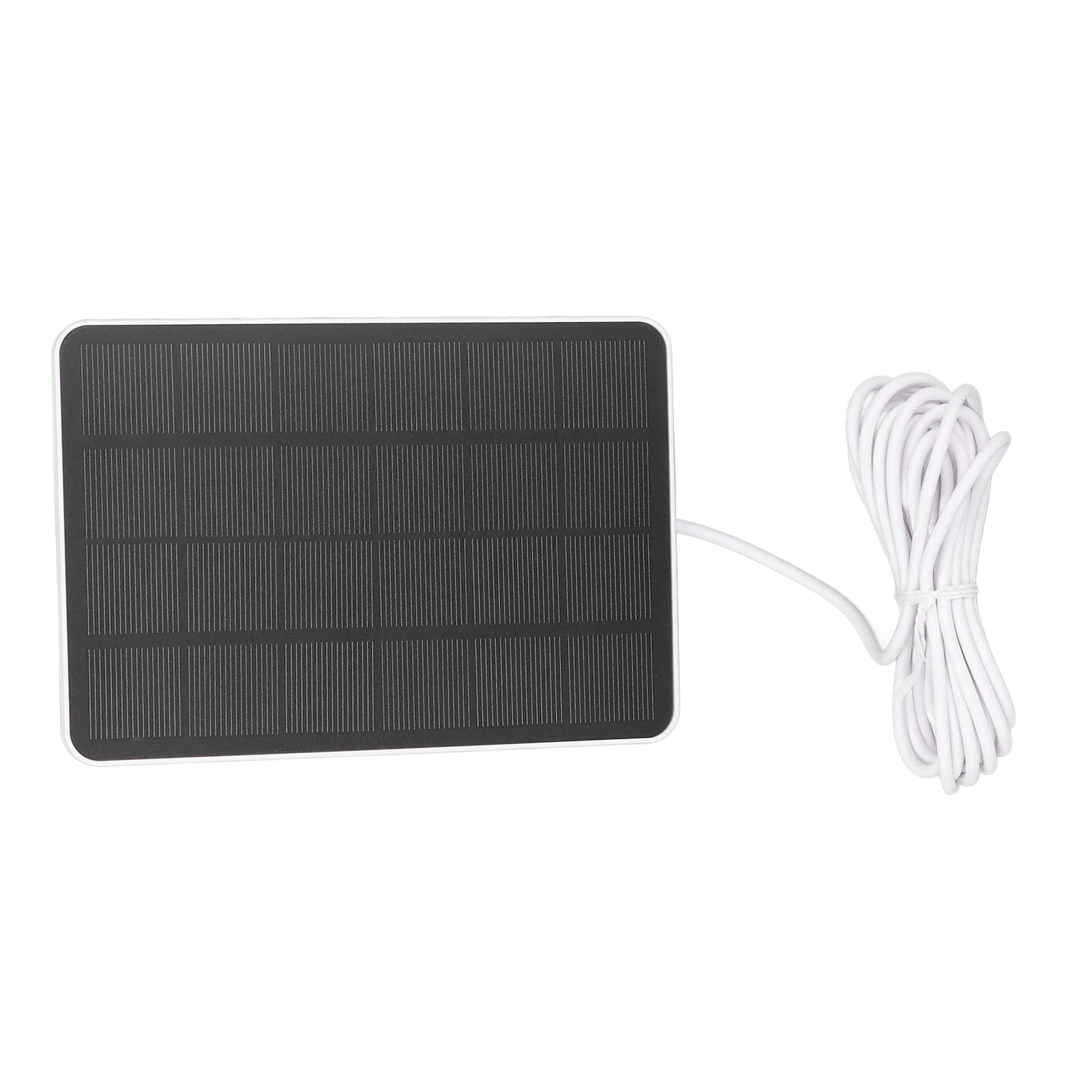 Flexible 3.3W Solar Panel Charger with 360 Degree Adjustment, Energy Saving Solar Battery Charger for Surveillance Cameras, Monocrystalline Silicon Material