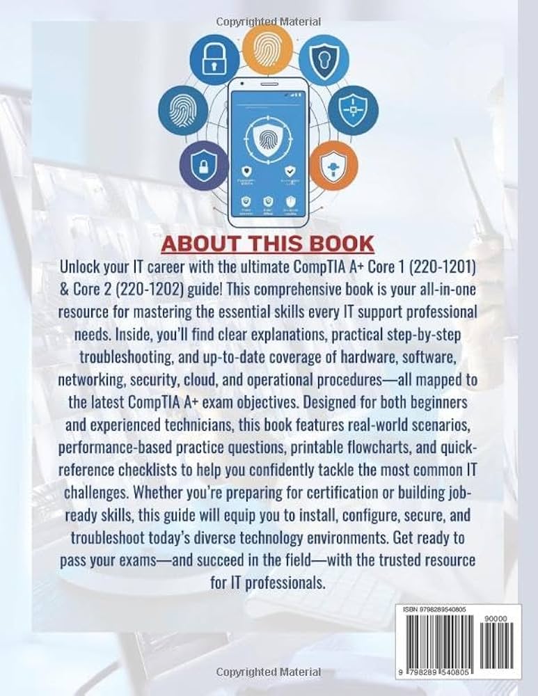 CompTIA A+ EXAM STUDY GUIDE 2025-2027: Master and Pass with