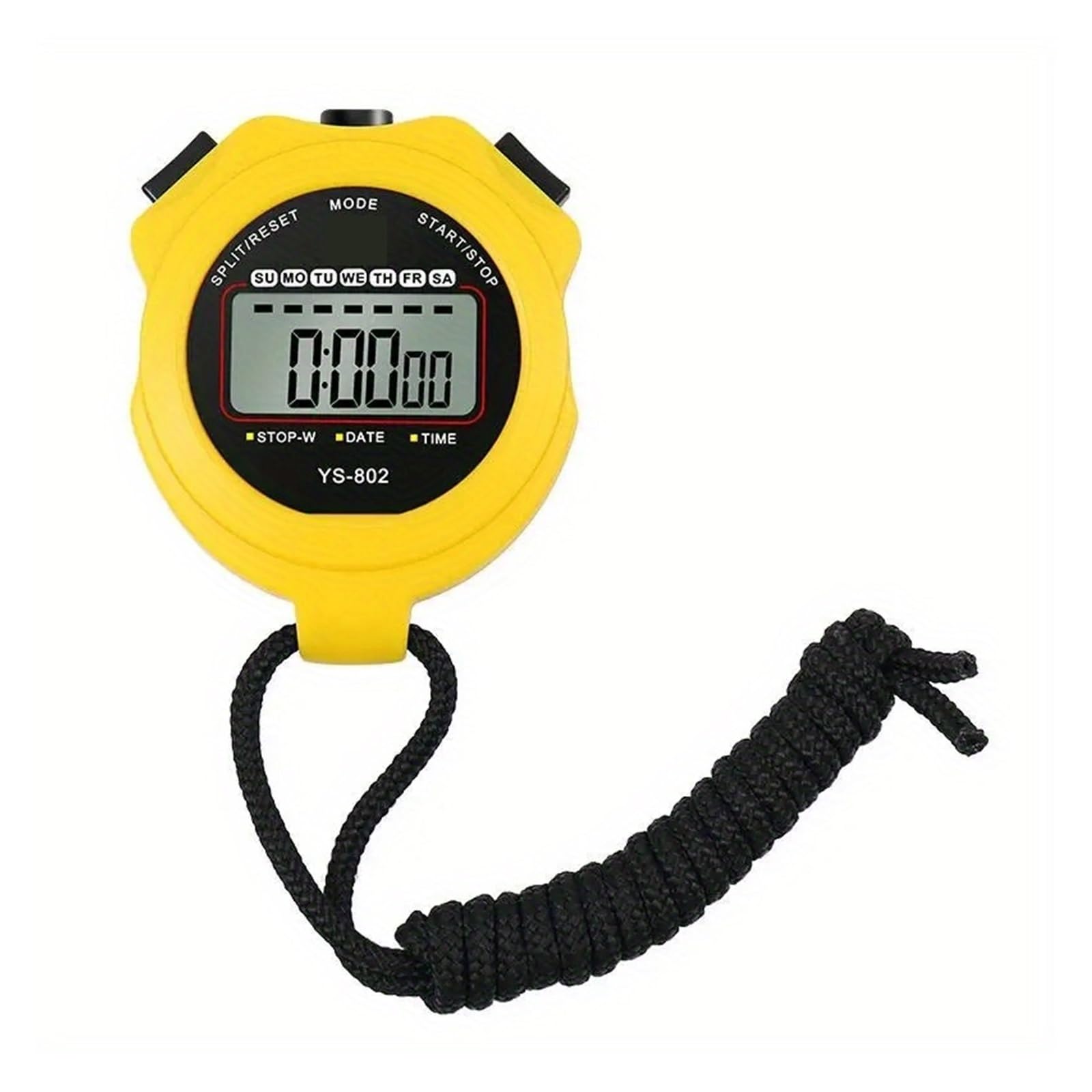 Aerobics Referee Competition Special Tools Stopwatch Timer Training Physical Education Teacher Track And Field Running Precision Timing(ORANGE)