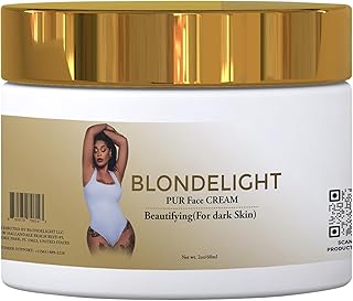 BLONDELIGHT Crema facial Pur de 2 onzas (pequ...