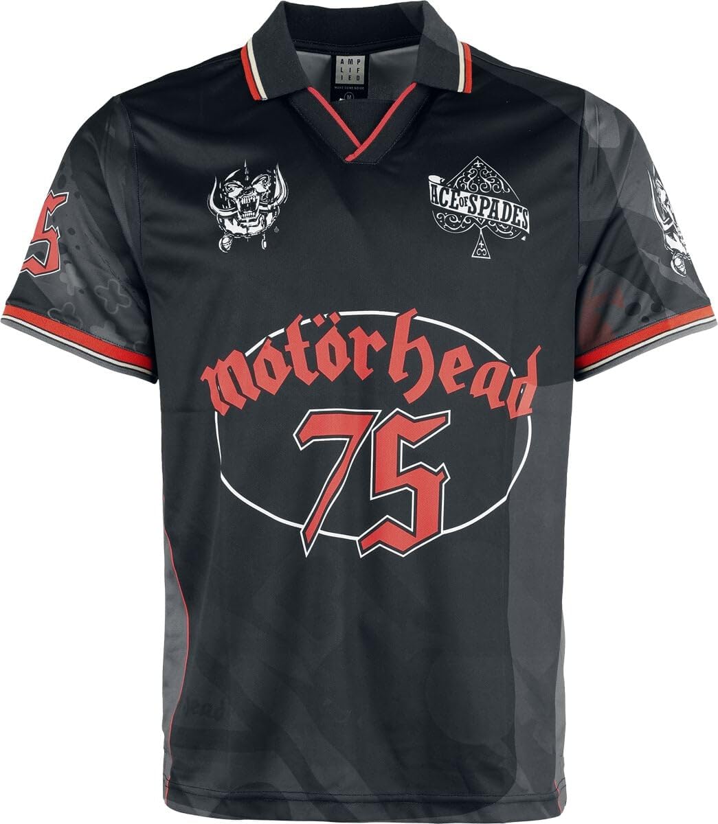 Motörhead Ace of Spades Rock FC Männer Trikot schwarz