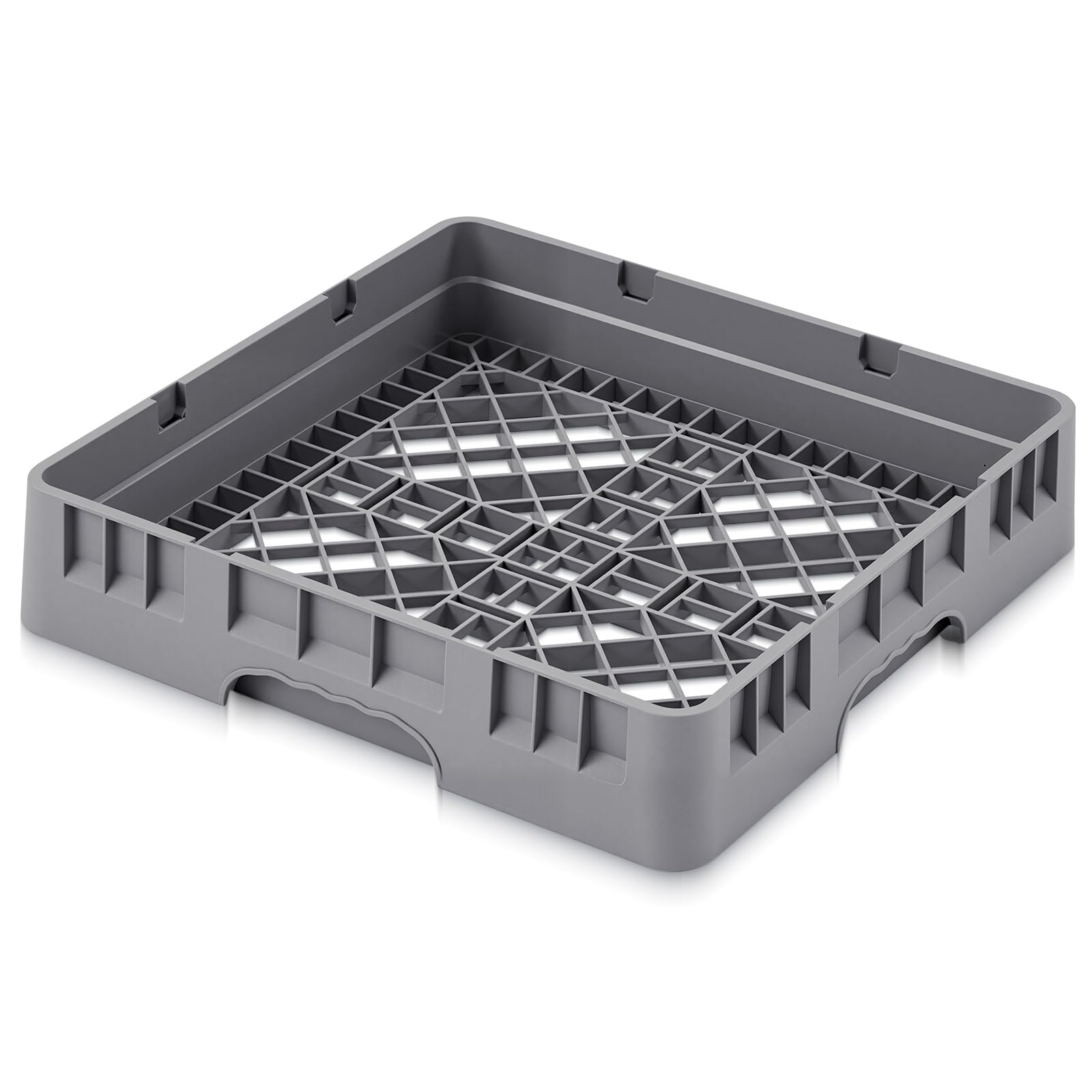 Aurelema 1 Pack Commercial Dishwasher Tray Rack, Basic, Gray