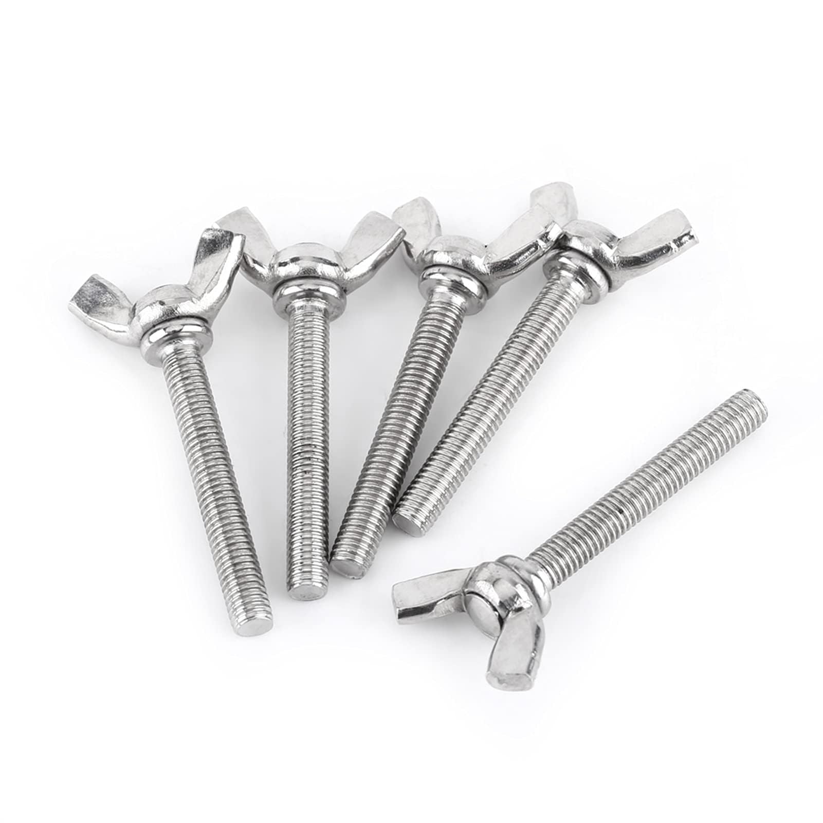 M6 X 40 Mm Flügelmutterschrauben – DIN 316, Made In Germany, Butterfly Screws