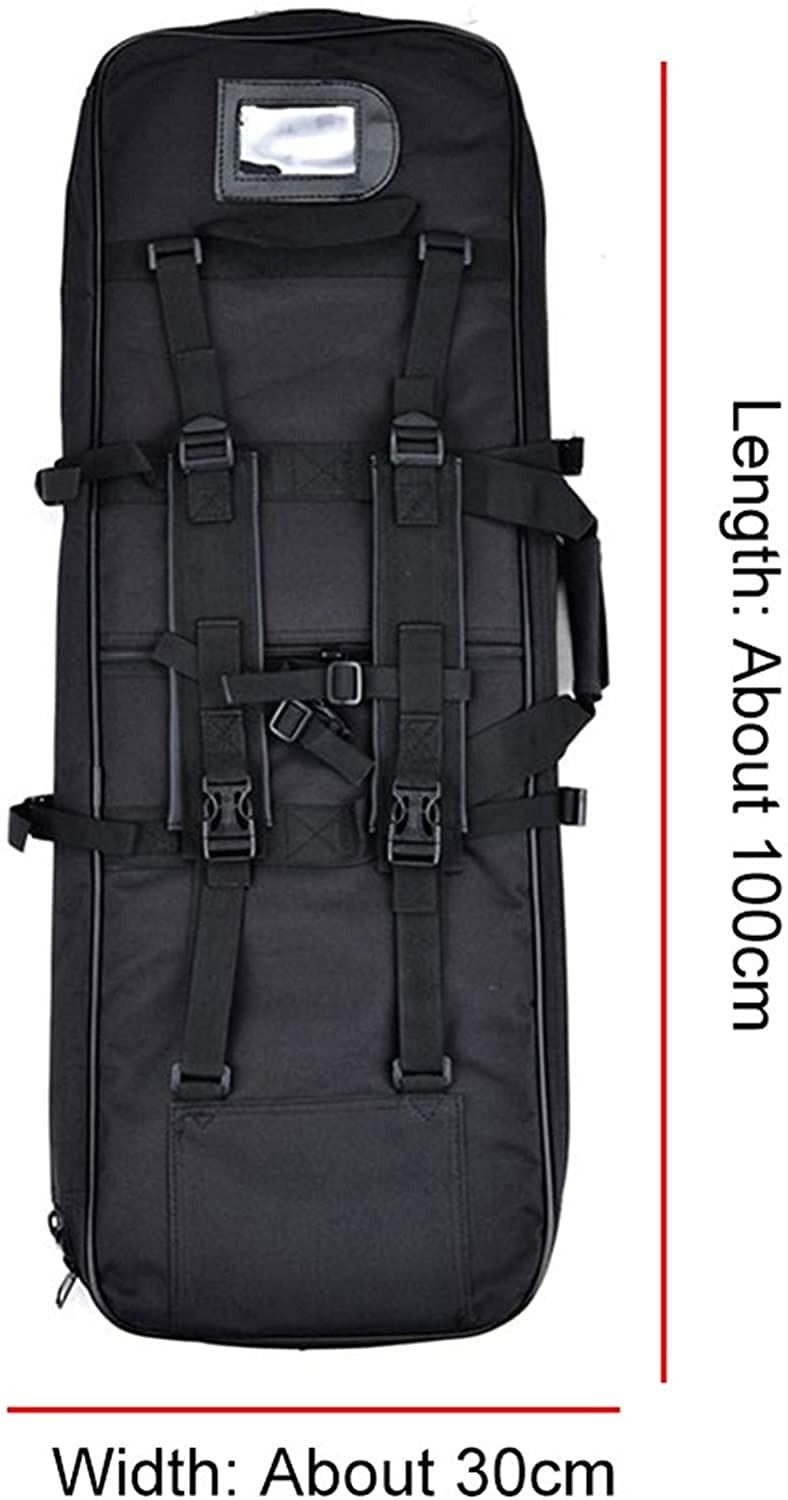 Bolsa Táctica Funda para Arma Estuche para rifle Bolsa para pistola táctica, Mochila para caña de pescar Pistola Escopeta Estuche para airsoft Almacenamiento con correa para el hombro, Correa para el