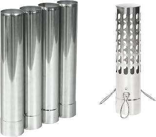 FIREHIKING Stovepipe Spark Arrestor Chimney Rain Cap for Stainless Steel Straight Chimney 2.36"/6cm x 12.6"/32cm