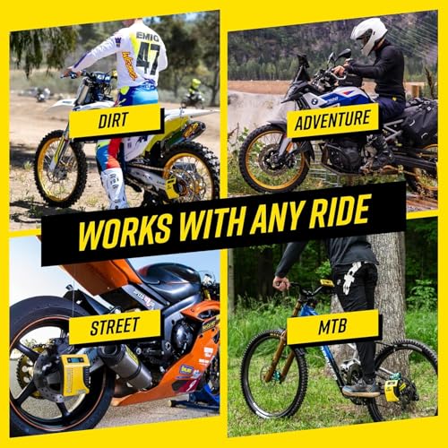 Image of Slacker Wireless Remote Display - Bike Tool for Accurate Sag Setup and Suspension Tuning, Compatible with Slacker V5 (Yellow) - LCD Wireless Display for Smooth, Reliable Real-Time Measurement