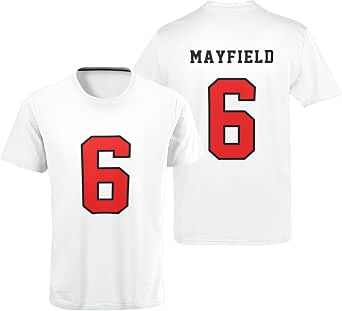 Baker Mayfield Tampa Bay Football T-Shirt Cotton Jersey #6 Florida