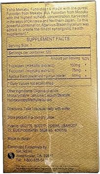 Yoho Mekabu Fucoidan Capsules