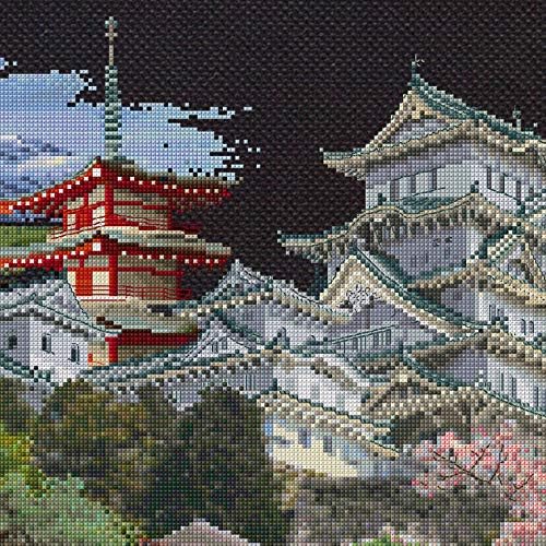 Thea Gouverneur, Counted Cross Stitch Kit, Japan Black, Aida Black, 18 Count, Embroidery Kit for Adults - Image 3