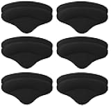 6 Pairs Heel Pads Heel Grips Liner for Loose Shoes, Heel Cushion Pads Heel Inserts for Shoe Too Big Men Women- Ultra Soothing Heel Protectors for Heel Pain, Heel Slipping, Blisters, Friction