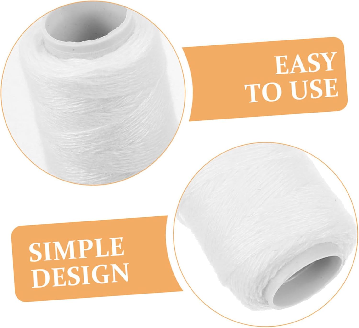 Cotton Threading Thread Hair Removal Tool 6 Rolls for Facial Use
