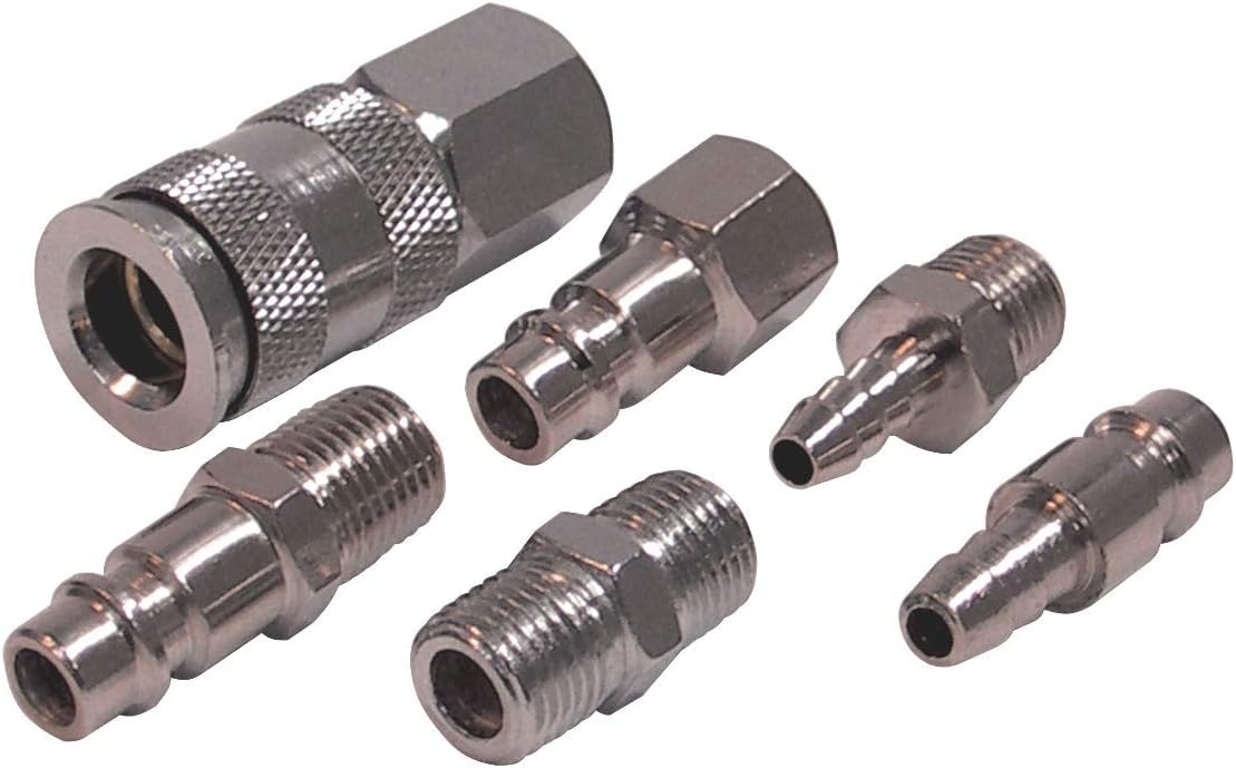 Air Accessory Set 6 pc. for compressors and air Tools
