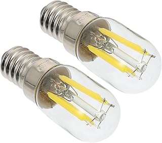 Gadpiparty 2Piezas Bombilla LED Regulable Refrigerador Pack de Unidades Reemplazo de Electrodomésticos Fría Lámparas