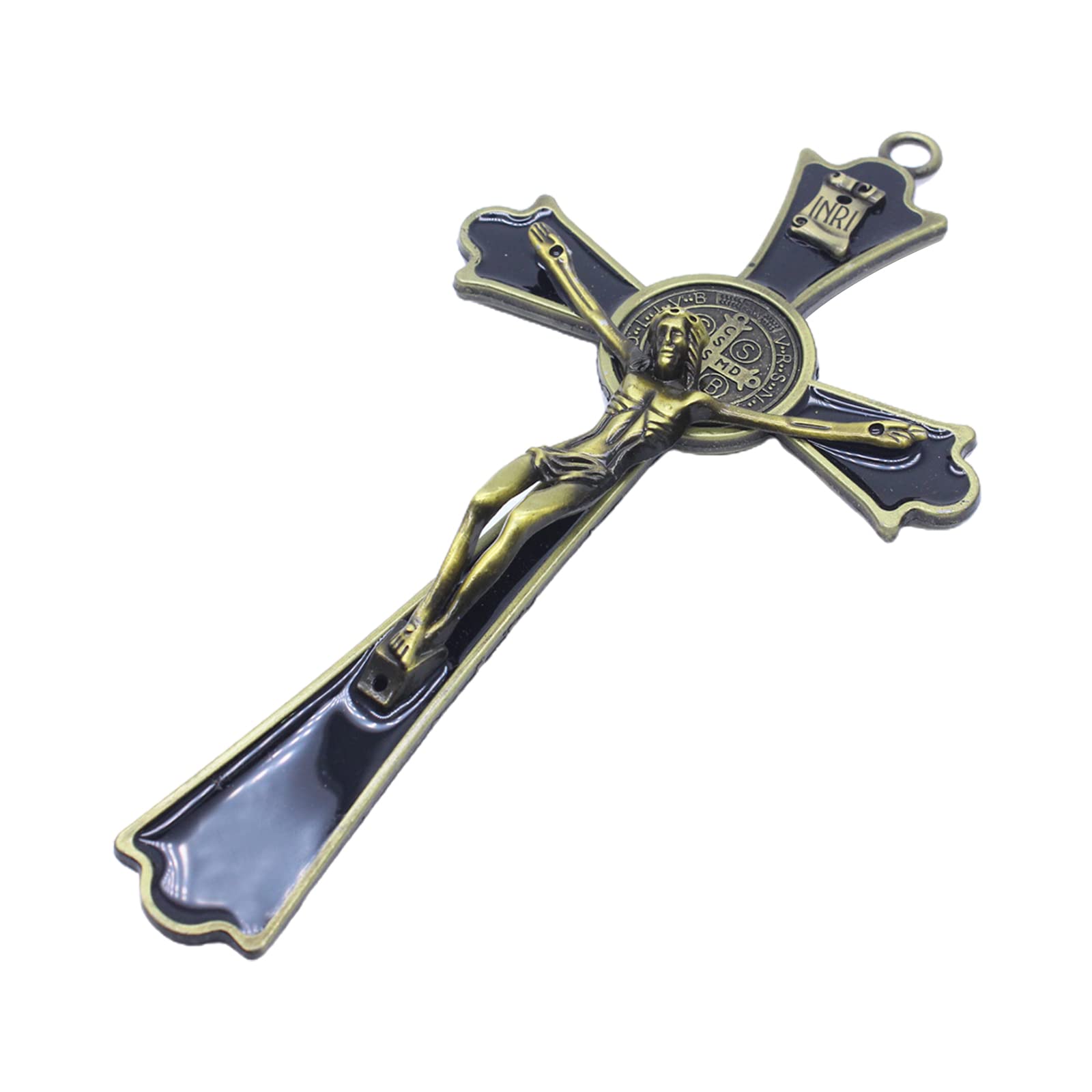 HDUBKHE Alloy Cross Pendant Metal Charm Metal Hangable Ornament for Children Girls Boys Bag Decoration Alloy Charm