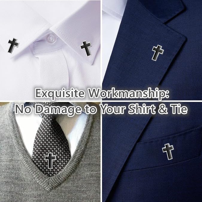 Image of Lapel Pin for Men, Tie Pins for Men, Mens Tie Tacks, Mens Suit Lapel Pins for Wedding, Gold Lapel Pins for Suits Hats Scarfs, Silver Hat Pins for Women, Brooch for Women, Tie Shirt Jewelry Accessories