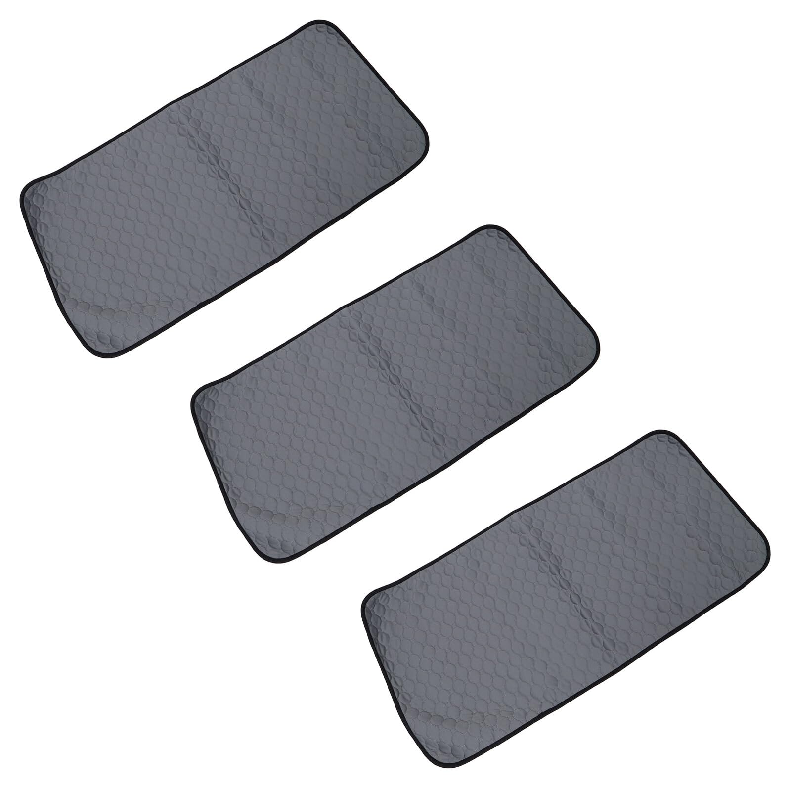 Alfombrilla para Mascotas Reutilizable y Lavable 60X120 CM 3 Unidades Empapadores Absorbentes E Impermeables para Entrenamiento de Perros y Cachorros Base Antideslizante