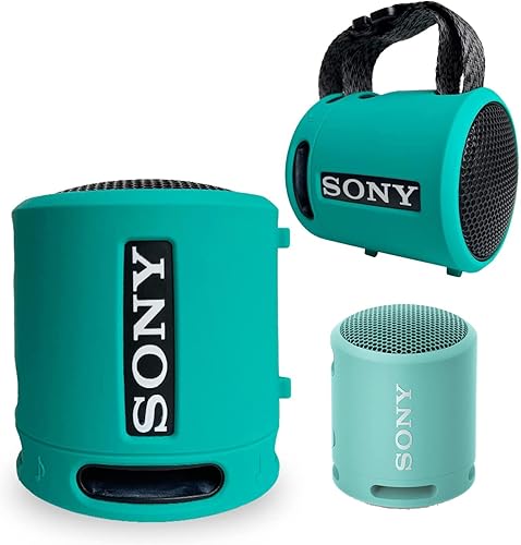 Miniatura 6 de Funda de silicona para Sony SRS-XB13 Extra BASS Altavoz compacto portátil inalámbrico, funda protectora para accesorios de altavoz Sony SRS-XB13