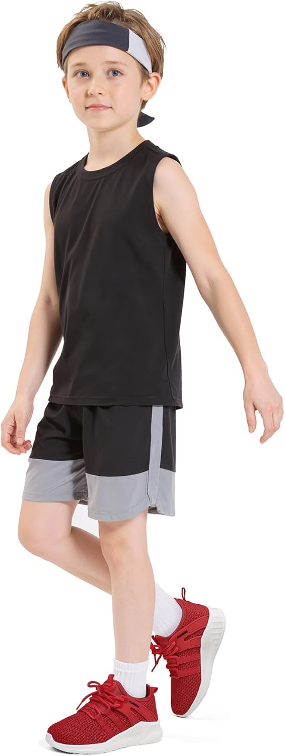 RUNSIDE Boys Girls Tennis Shoes Kids Lightweight Breathable Sneakers Lace-up Running Athletic Shoes for Toddler/Little Kid/Big Kid - Image 5