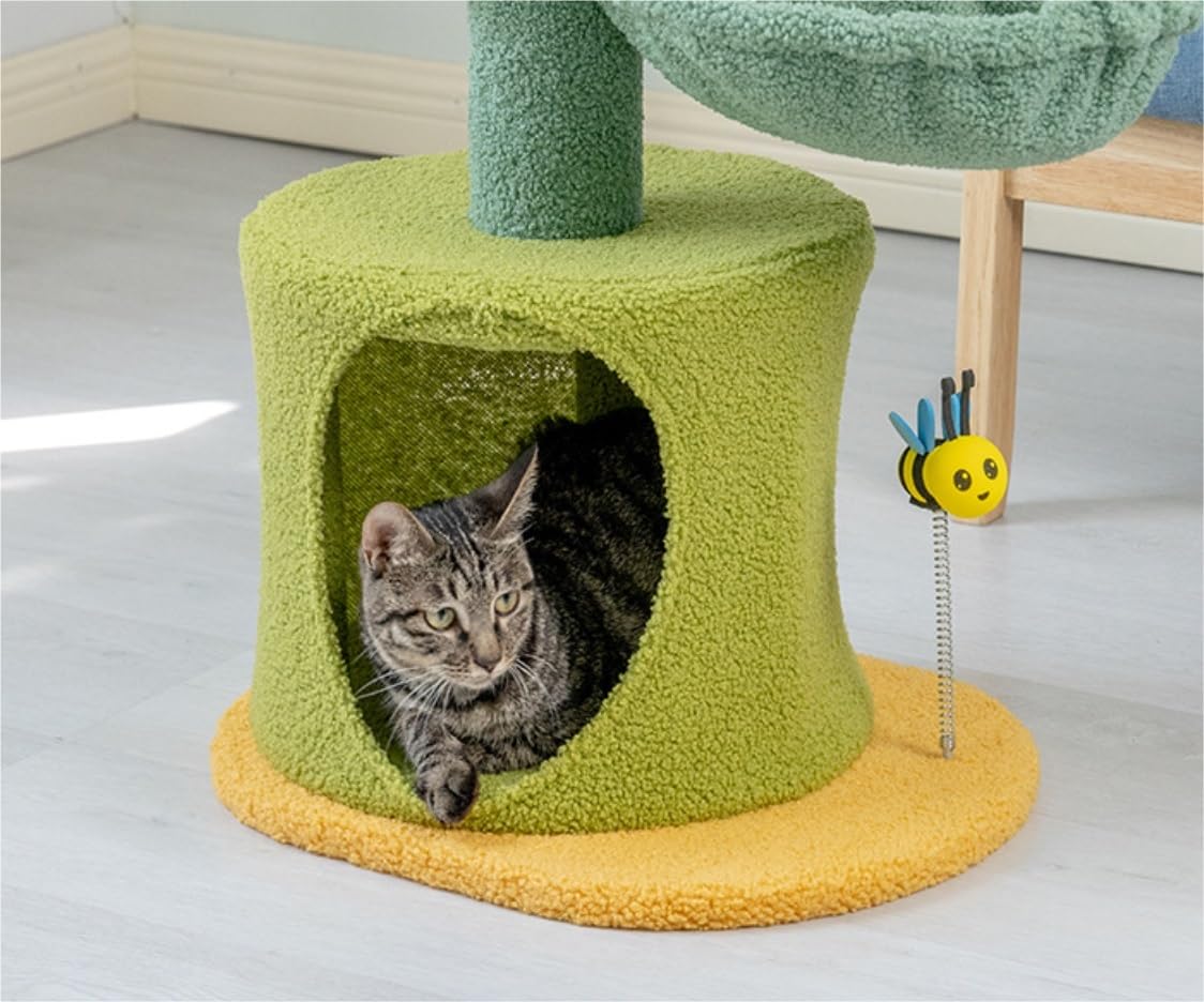 Albero Gatti Tiragraffi per Gatti Torre per da Interni per Ricoperta in Sisal Comodi Condomini Mobili