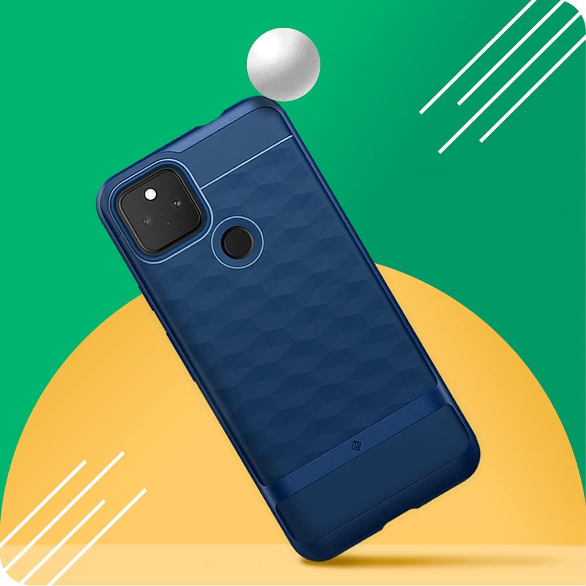 Caseology Parallax Compatible with Google Pixel 5a Case 5G (2021) - Classic Blue