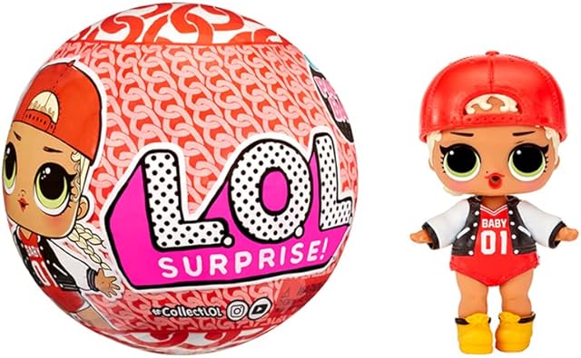 LOL Surprise 707 Doll - MC SWAG - Lil Sister Doll with 7 Surprises Including a Water Surprise - Includes Fashions, Accessories, & More - Collectable - For Kids Ages 4+