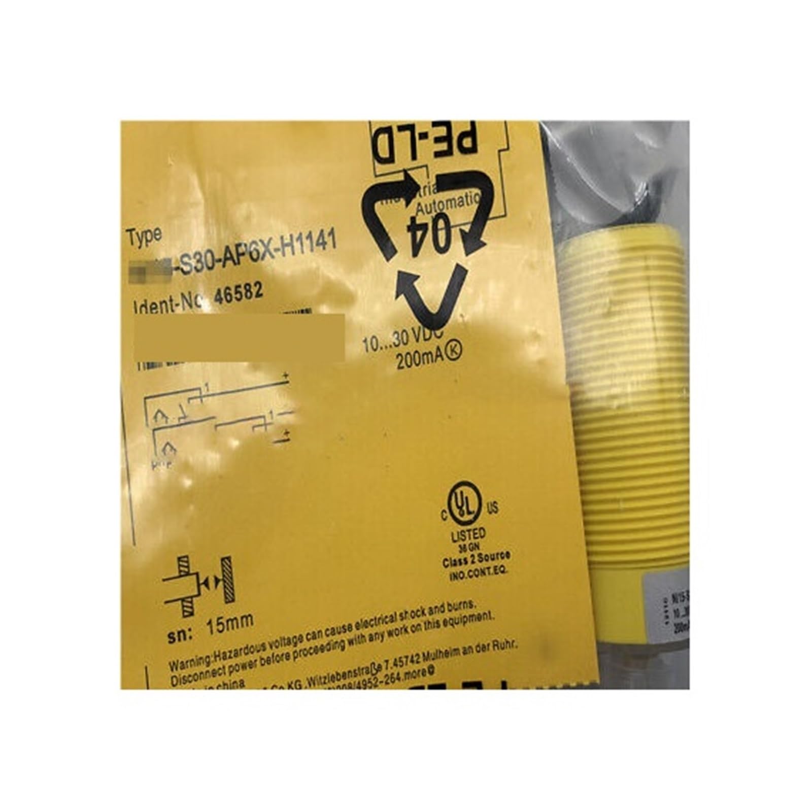 Capteur de proximité inductif BI10-S30-AP6X-H1141 détecteur de métaux industriel M30 PNP