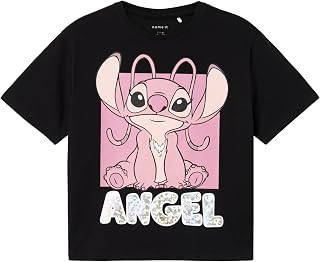NAME IT Girl T-Shirt Stitch 116 Black