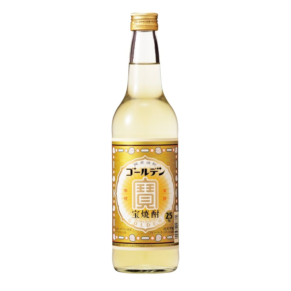 Amazon.co.jp: 【甘い香り/絶妙なコク】宝焼酎 ゴールデン 壜