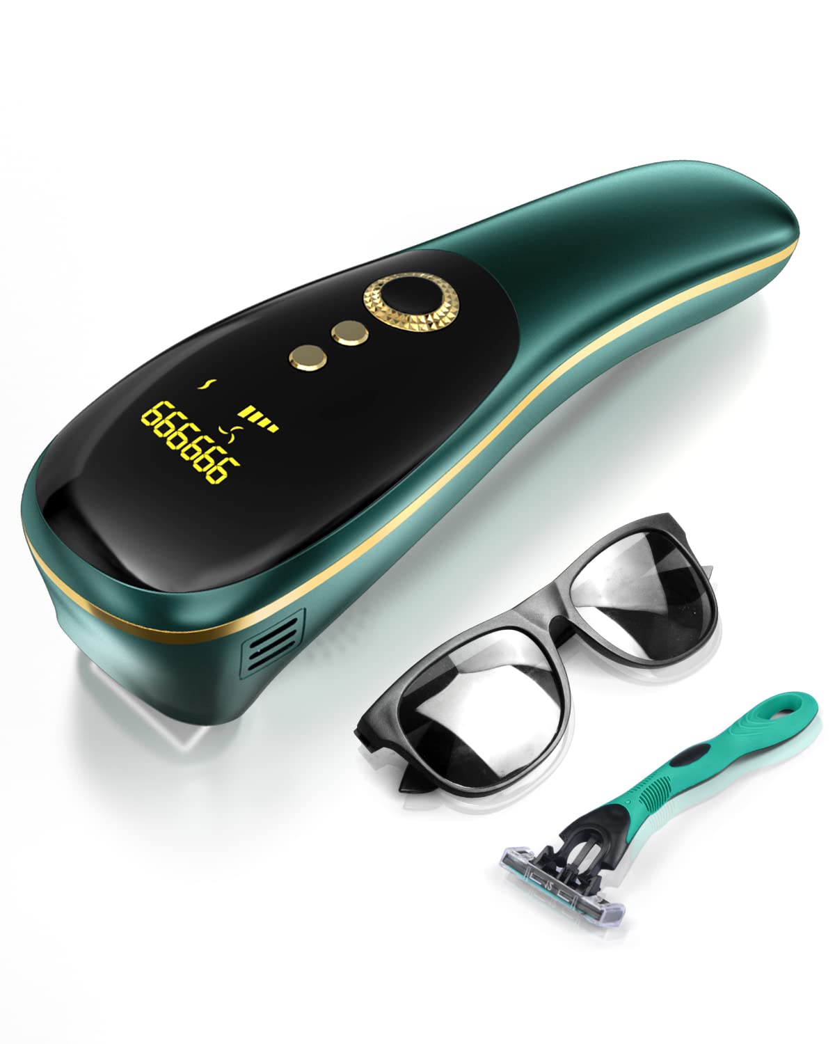 Amazon | 脱毛器 2022新式 99万回 五段階調節 自動・手動モード だつ