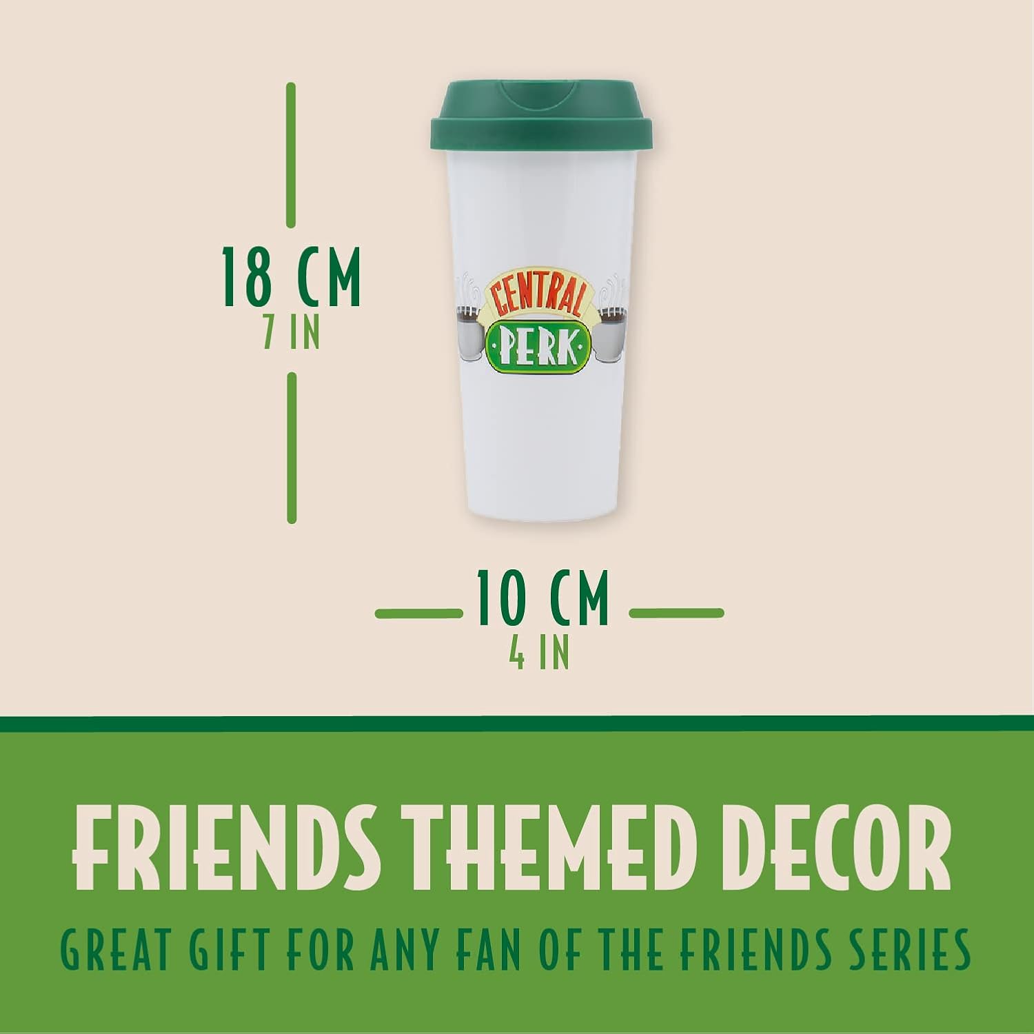 Central Perk Cup Light, Officially Licensed Friends TV Show Merchandise - Image 2