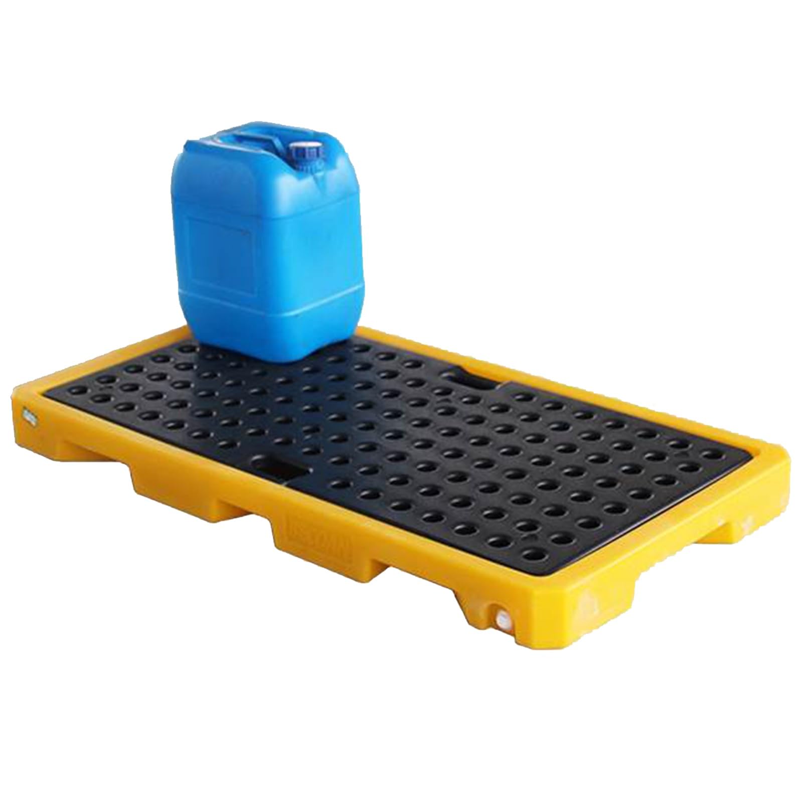 GYEQXKT Spill Containment Tray - Oil Spill Platform, Anti-Slip Polyethylene Pallet for Warehouses & Garages, Leakproof Industrial Spill Control Solution, Modular Design