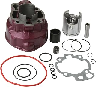 MFzKAw Kit de Cilindro de Gran diámetro for Motocicleta AM6 de 49 mm y 90 CC for AF1 Classic MX SM Pegaso RS Extrema Replica Tuono 50 CC AM4 AM5 2T