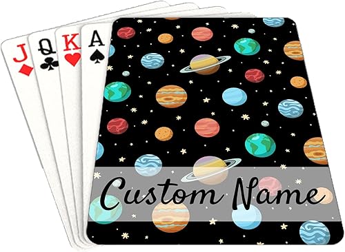 Miniatura 5 de Juego de cartas personalizadas de estrellas y espaciales de galaxia, baraja personalizada de cartas de póquer, juego de cartas de póquer, regalos de