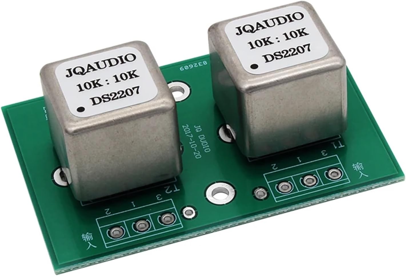 10K: 10K Permalloy Audio Cow Audio Signal Isolator Audio Input Cow(1pcs Transformer)