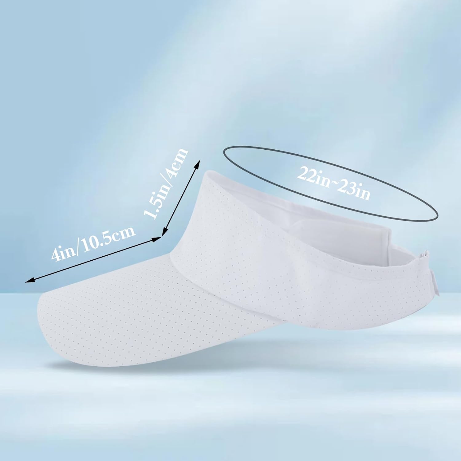 Sport Sun Visor Hat Open Top Baseball Cap Adjustable Running Hats for Men Women, Sport Hat for Running Tennis Golf