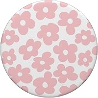 Vista 3 de PopSockets PopSockets intercambiables con diseño de flores rosadas