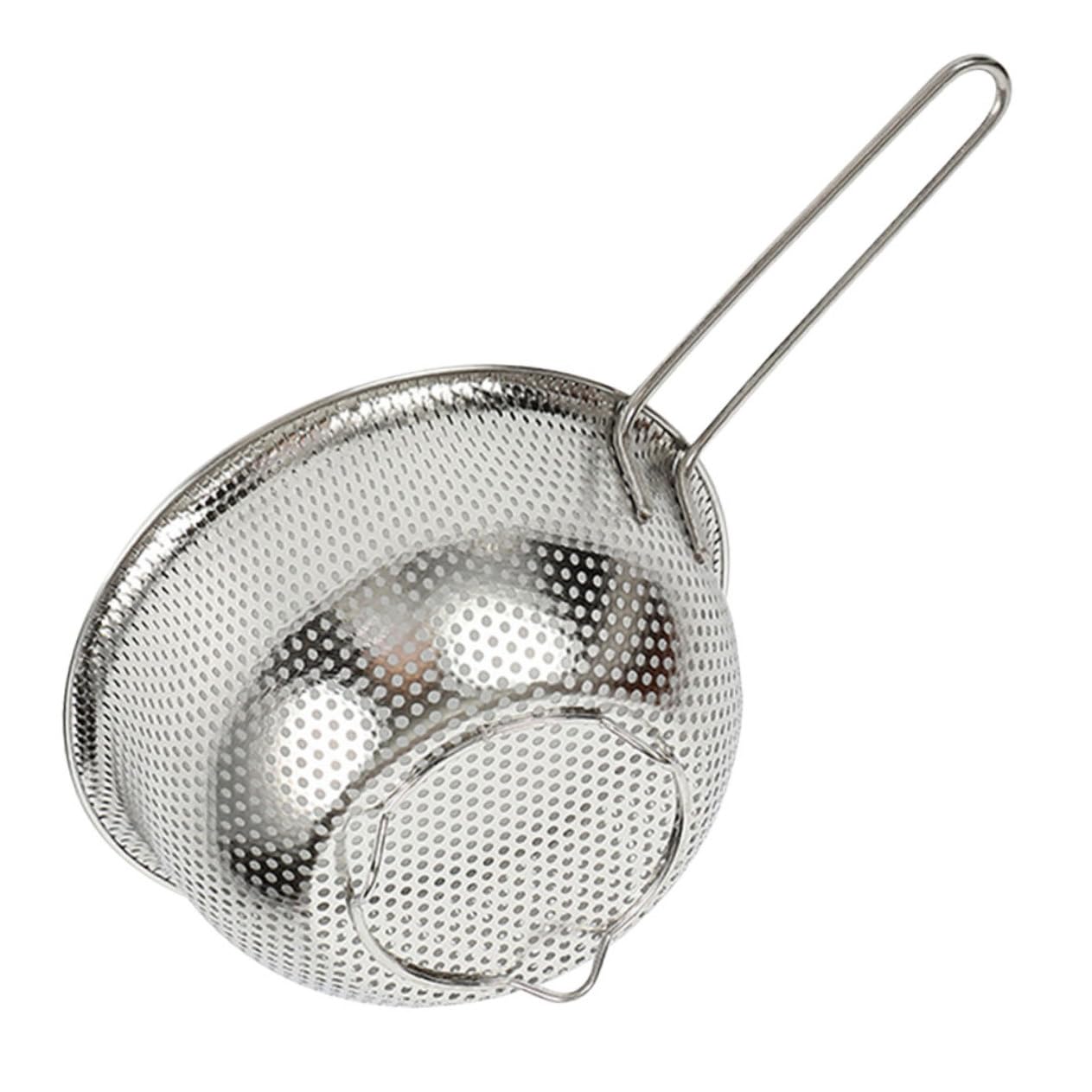 Amosfun 2 Piezas canasta de drenaje de arroz limpiador de arroz colador de lavadora de arroz te drain basket cesta verduras coladores de malla para cocina cesta de frutas de cocina Silver