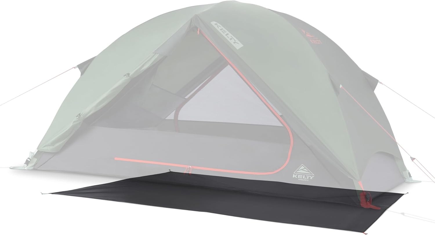 Kelty Wireless Camping Tent Footprint, Lightweight, Water Resistant, Fitted Ground Sheet (2026)