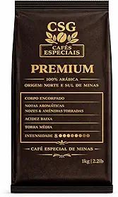 Café Premium Torrado em Grãos 1 Kg