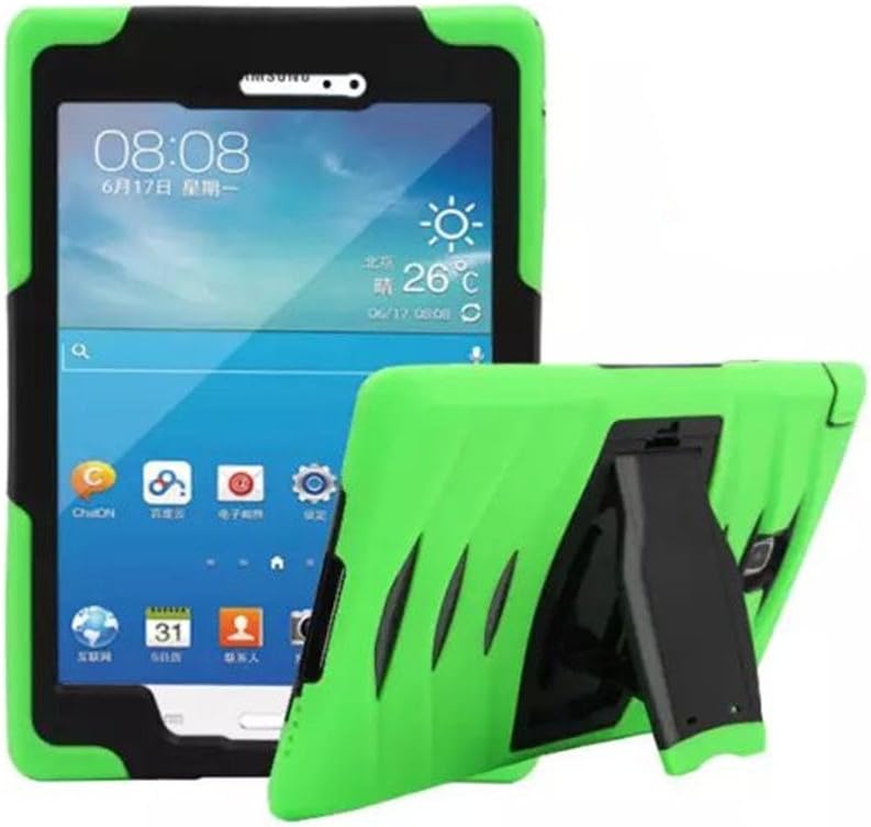 Samsung Galaxy Tab A 8"(SM-T350) Case,Shock Proof Slight waterproof armor hybrid case build in kickstand Protective Cover Case for Samsung Tab A 8.0 inch Tablet SM-T350 (Green)