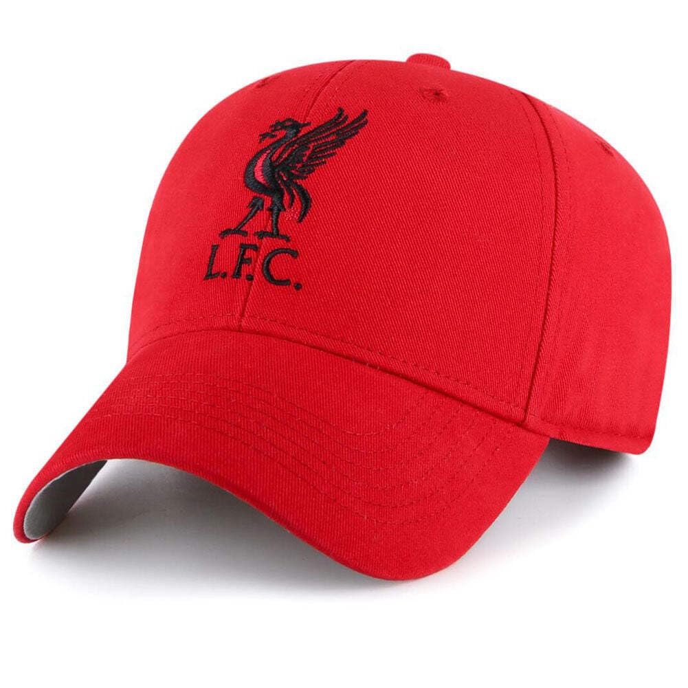 Liverpool F.C. Unisex Adult Core Cap One Size, Red/Black, One Size