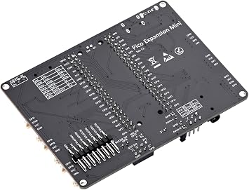 Fits Raspberry Pi Pico Expansion Board - Mini Development Board with DS1302, RGB LED, Micro SD, Audio, Mic, Grove Connectors, and Battery Charging for Pico Series