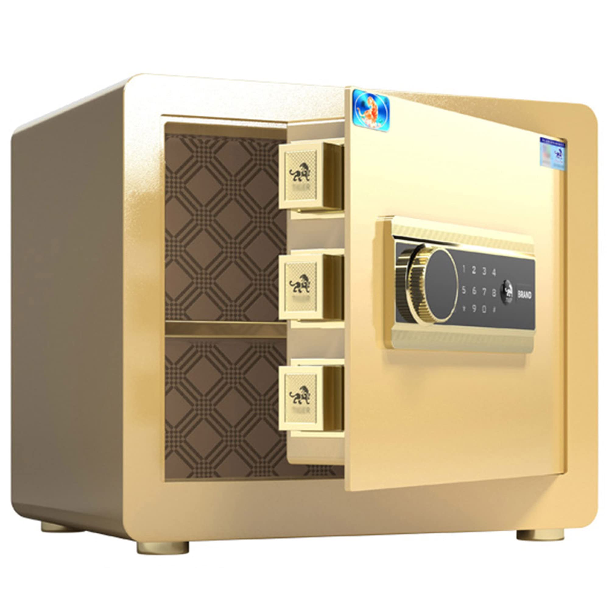 cassaforte, Casseforti da Ufficio, casseforti elettroniche for casa/Hotel/Viaggi(B,42cmx32cmx35cm)