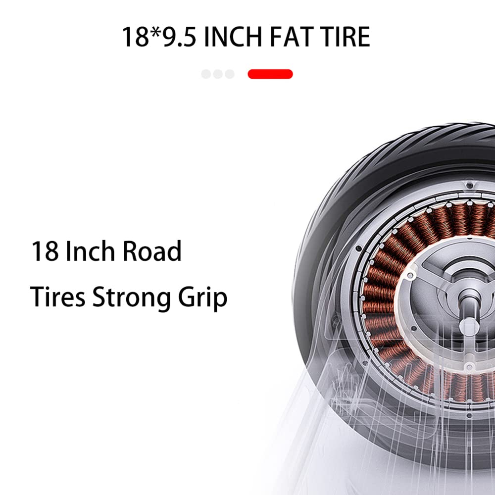 18-inch fat tire design