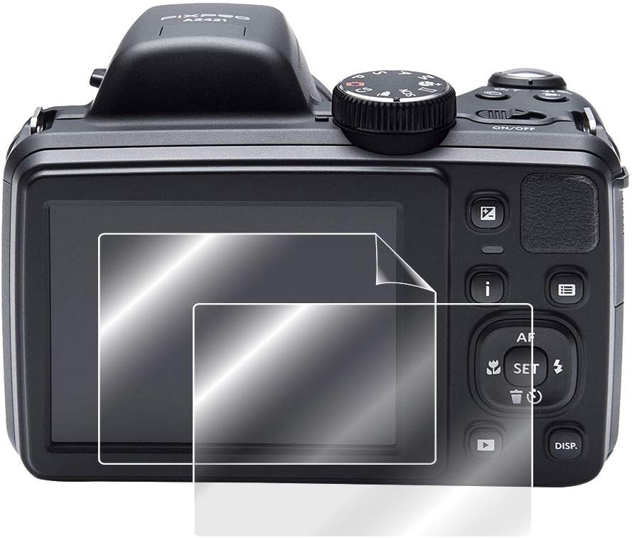 IPG for Kodak PIXPRO Astro Zoom AZ401-BK Digital Camera Screen Protector (2 Units) Invisible Screen Guard - HD Quality/Self-Healing/Bubble -Free image 5