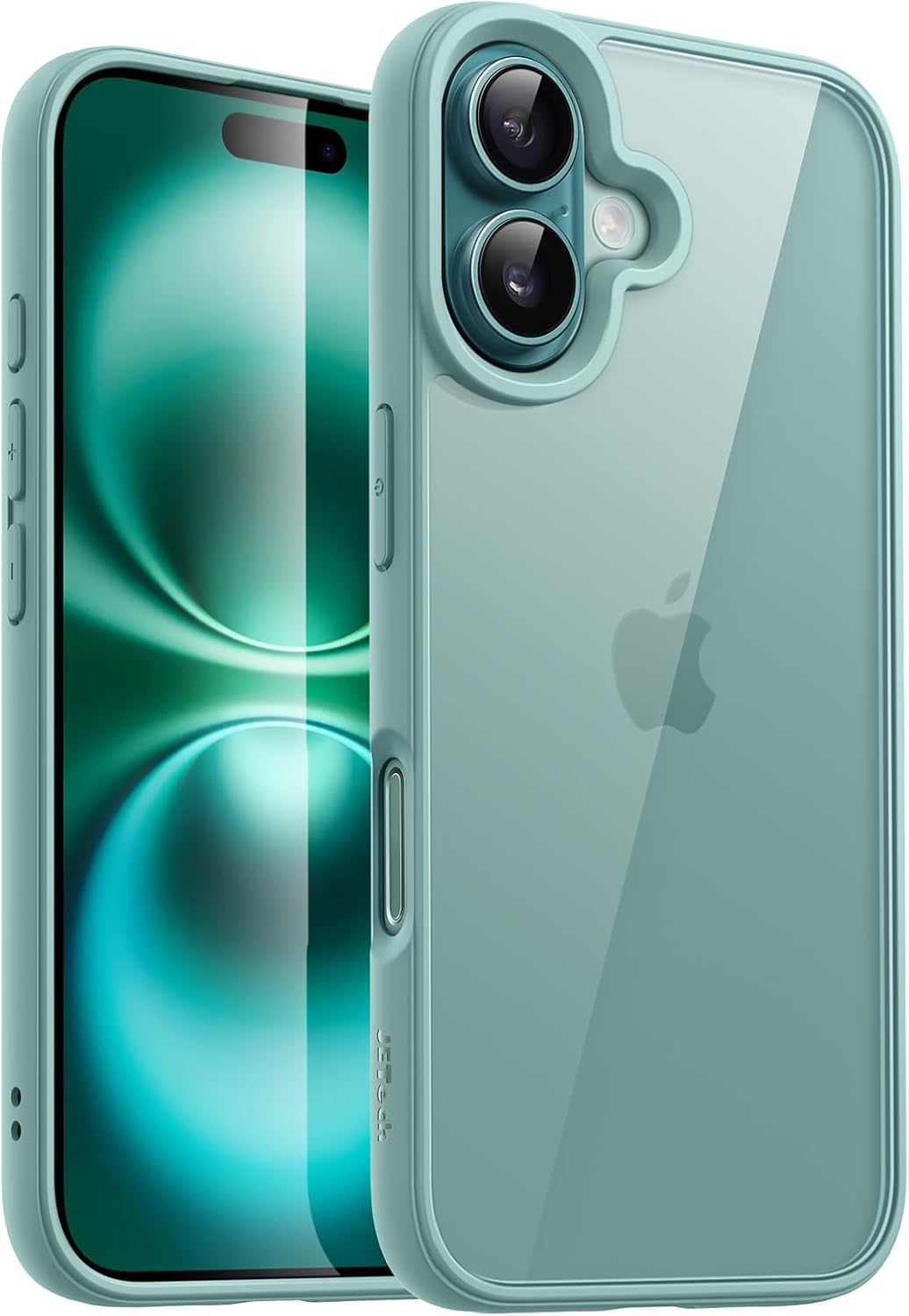 JETech Case for iPhone 16 6.1-Inch, Shockproof Phone Bumper Cover, Solid Color Matte TPU Frame, Anti… JETech Case for iPhone 16 6.1-Inch, Shockproof Phone Bumper Cover, Solid Color Matte TPU Frame, Anti…