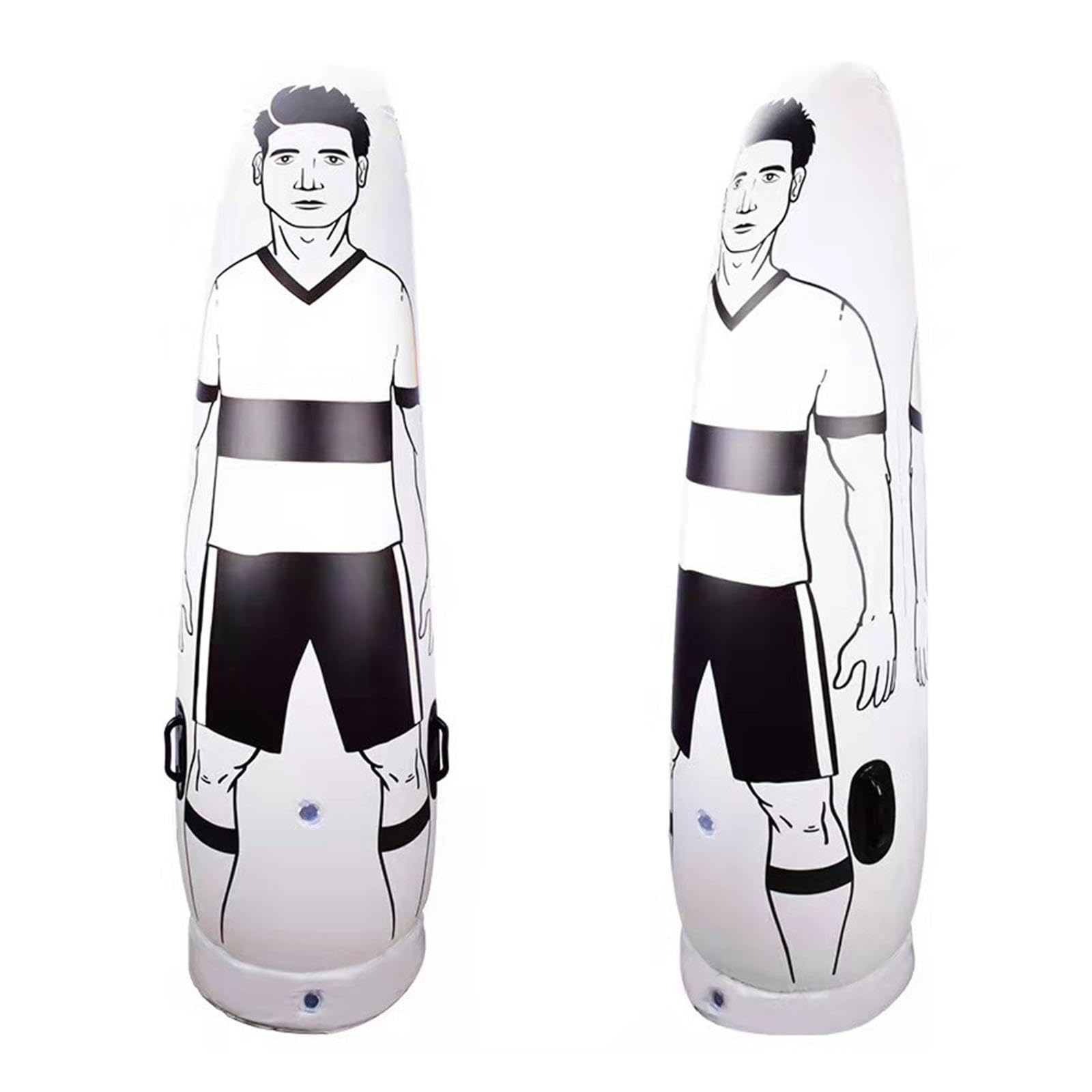 Mannequin D'entraînement de Football Gonflable pour Enfants et Adultes, Gobelet D'entraînement de Football Gonflable