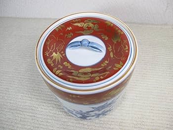 Amazon.co.jp: 京焼 洞華 造 水指 清水焼 茶道具 水指し 水差し 金彩